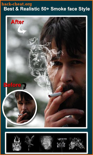 Smoke Photo Editor - Smoke On Photo Effect New screenshot