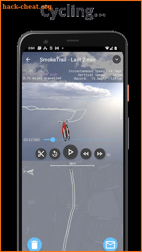 SmokeTrail: 3D Motion Capture screenshot
