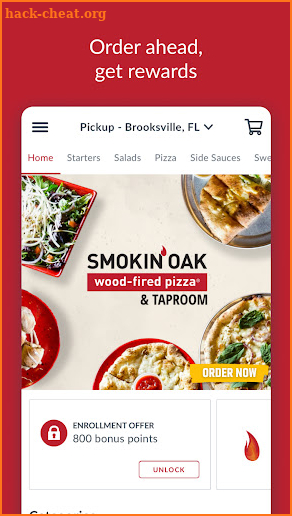 Smokin' Oak Pizza screenshot