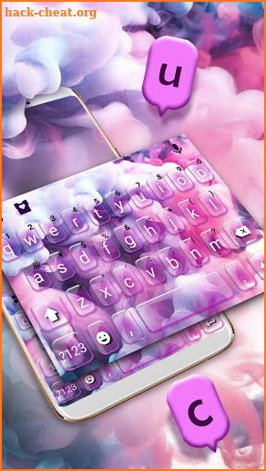 Smoky effect Colors Keyboard screenshot