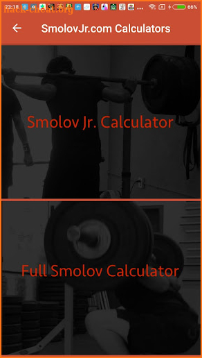 Smolov Pro Squat Calculator screenshot