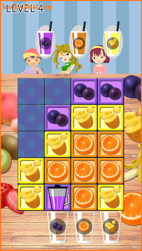 Smoothie Puzzle screenshot