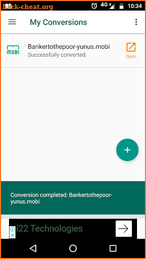 SmoothPDF - PDF to Kindle (Mobi)/ePub converter screenshot