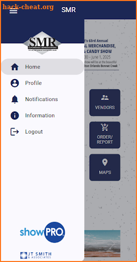 SMR Trade Shows screenshot