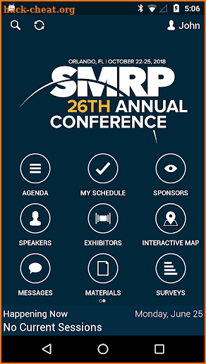 SMRP 26th Annual Conference screenshot