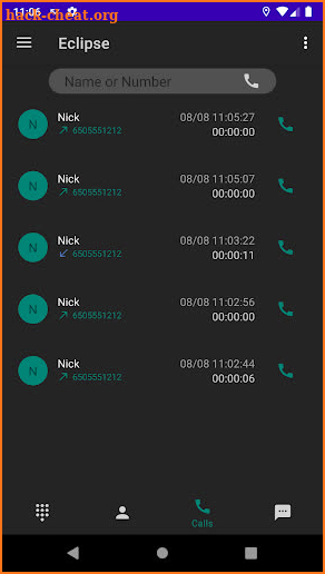 Sms App & Dialer: Hide Incoming Calls & Messages screenshot