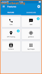 SMS Call Tracker - SafeMinor screenshot