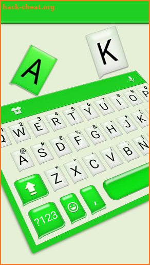 SMS Chatting Keyboard screenshot