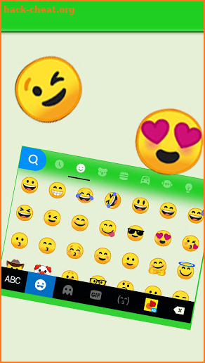 SMS Chatting Keyboard screenshot