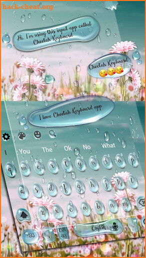 SMS Daisy Keyboard screenshot