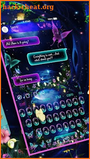 SMS Fairyland Butterfly Keyboard screenshot