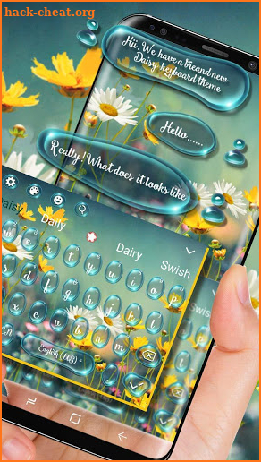 SMS Flower Keyboard screenshot