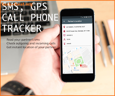 Sms, Gps, Call Phone Tracker for couples screenshot