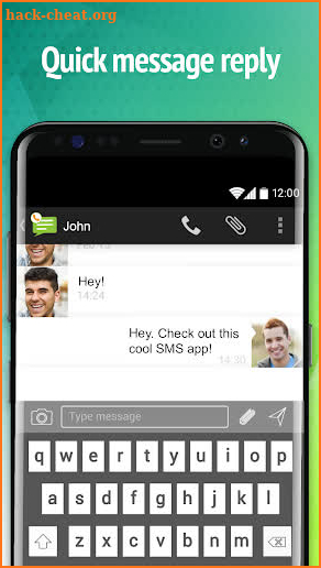 SMS Message & Call Screening screenshot