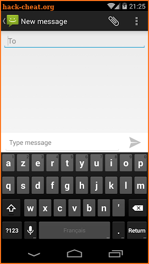 SMS Messaging (AOSP) screenshot