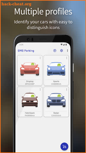 SMS Parking screenshot