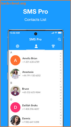 SMS Pro - Messenger, Emoji screenshot