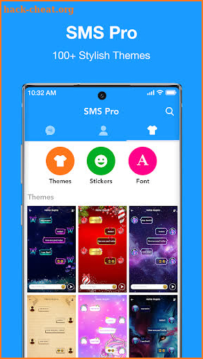 SMS Pro - Messenger, Emoji screenshot