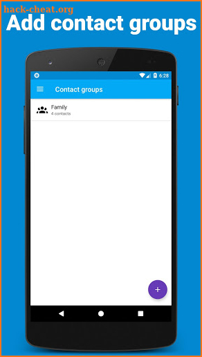 SMS to mail/phone - auto redirect screenshot