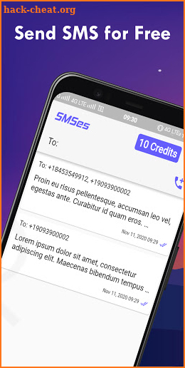 SMSes - Send SMS for Free screenshot