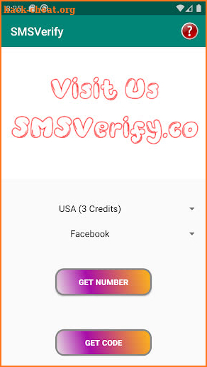 SMSVerify screenshot