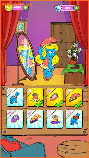 Smurfette's Magic Match screenshot