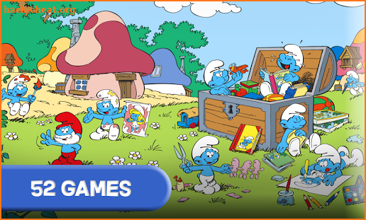 Smurfs and the four seasons screenshot