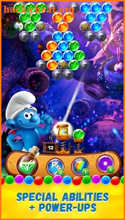 Smurfs Bubble Story screenshot