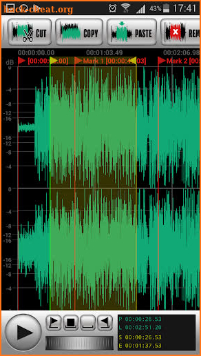 SMV Audio Editor screenshot