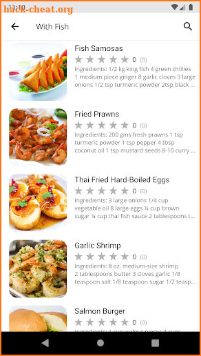 Snack Recipes screenshot