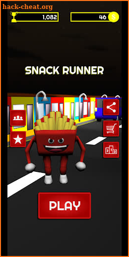 Snack Runner : Run as far as you possible screenshot