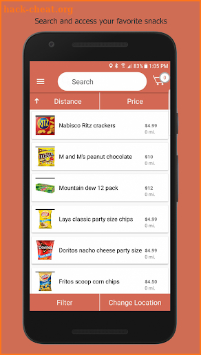 Snackspop: Snack Food Delivery screenshot