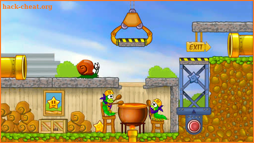 Snail Bob 1: Arcade Adventure In The Puzzle World screenshot
