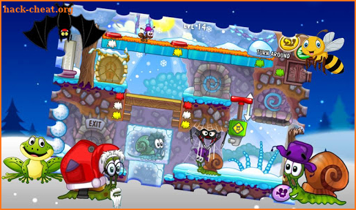 Snail Bobby Winter Adventure screenshot