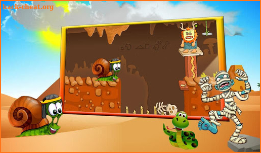 Snail Bobrobbery: Mystery Pyramids screenshot
