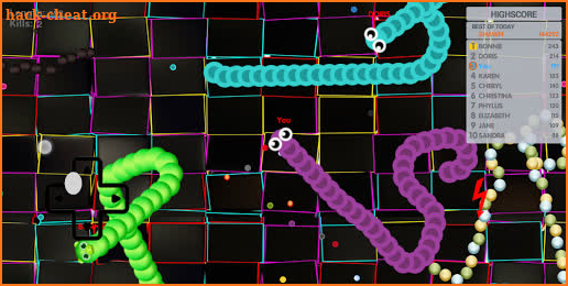 Snake Battle Zone screenshot