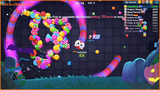Snake Candy.IO - Real-time Multiplayer Snake Game screenshot