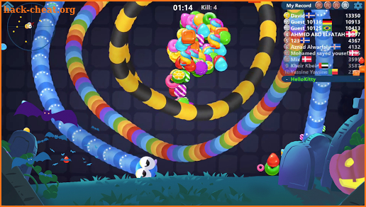 Snake Candy.IO - Real-time Multiplayer Snake Game screenshot