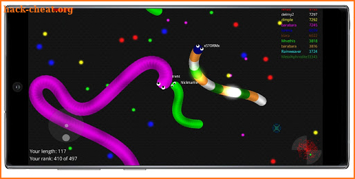 Snake io Worms io SnakeWorms war zone io screenshot