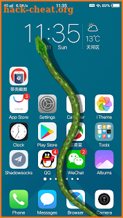 Snake Screen Prank screenshot