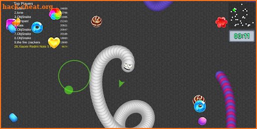 Snake Slither Worm Xenzia Zone screenshot