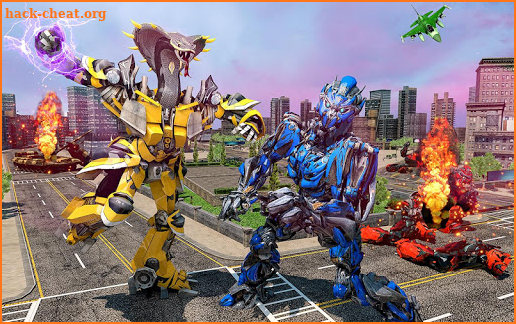 Snake Transform Robot Games screenshot