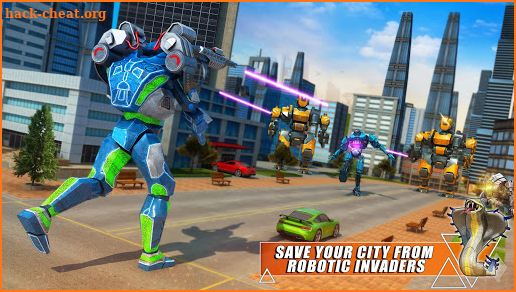 Snake Transform Robot War Game screenshot