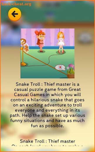 Snake Troll Thief Master Guide screenshot