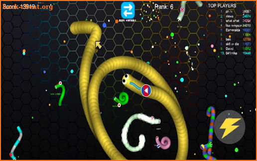 Snake Worm Crawl Zone io screenshot