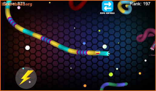 Snake Worm Zone Battle io screenshot