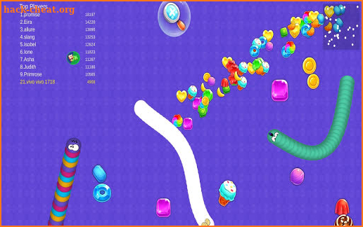 Snake Worm Zone iO Battle Crossing 2021 screenshot