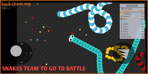 Snake Worm Zone.io cacing Snake zone.io screenshot