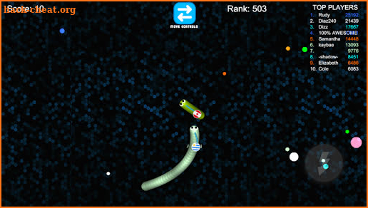 Snake Zone - Cacing.io Alaska Worms Zone screenshot