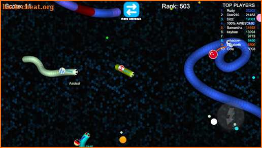 Snake Zone - Cacing.io Alaska Worms Zone screenshot